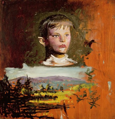 少年の頭、1919 作： Abbott Handerson Thayer