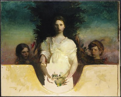私の子供たち 作： Abbott Handerson Thayer