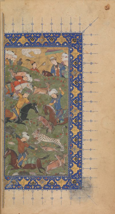 Divan Collected Works of Jami、カリフォルニア州。 1480年。 作： 