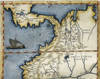 テアトル・オルビス・テララム 作： Abraham (after) Ortelius
