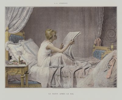 ボールの後の朝 作： Abraham Archibald Anderson