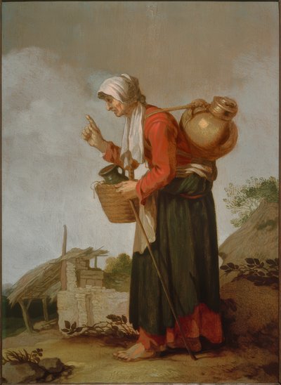 農家の奥さん 作： Abraham Bloemaert