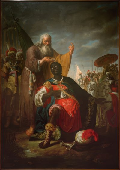 侍従長の洗礼 作： Abraham Bloemaert