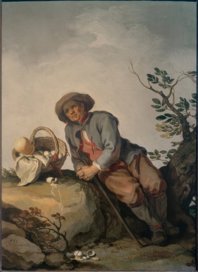 卵生産者 作： Abraham Bloemaert
