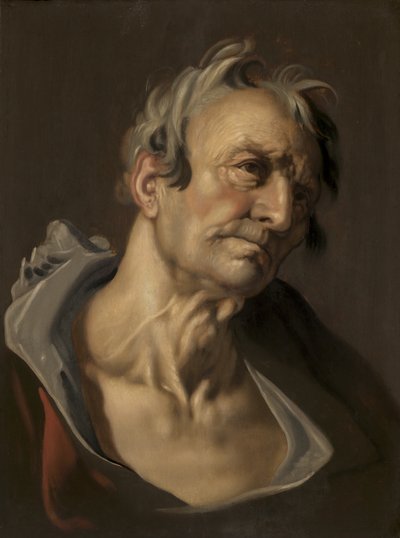 老人の頭 作： Abraham Bloemaert