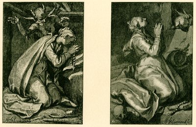 聖なる悔い改め 作： Abraham Bloemaert