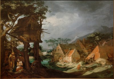 走りながら静けさを感じる風景 作： Abraham Bloemaert