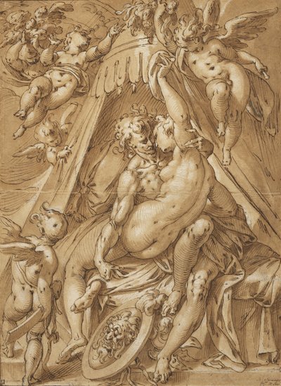 火星と金星 作： Abraham Bloemaert