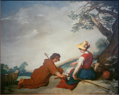 田園風景 作： Abraham Bloemaert
