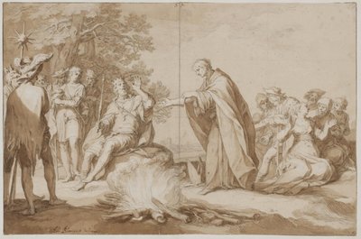 ポッポの炎の試練 作： Abraham Bloemaert