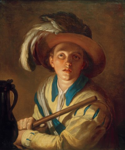 トランバース・フルート・プレーヤー 作： Abraham Bloemaert