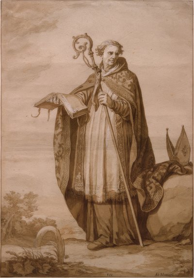 セイント・エンジェルムンドゥス 作： Abraham Bloemaert