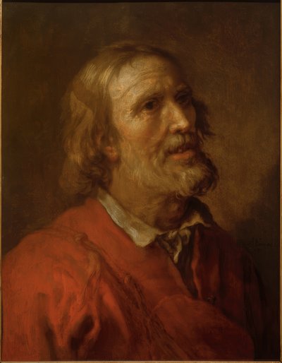 老人の勉強頭 作： Abraham Bloemaert