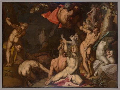 大洪水 作： Abraham Bloemaert