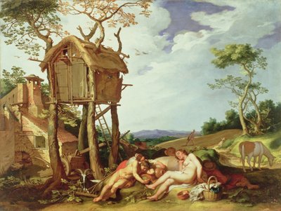 小麦と毒麦のたとえ 作： Abraham Bloemaert
