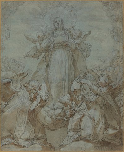 栄光の聖母 作： Abraham Bloemaert