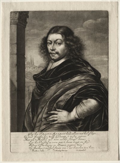 フランス・ファン・ミーリス1世 作： Abraham Blooteling