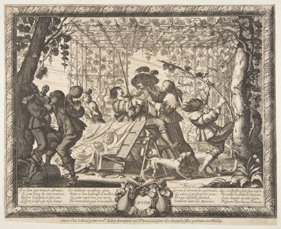 秋LAutomne、ca。 1637。 作： Abraham Bosse