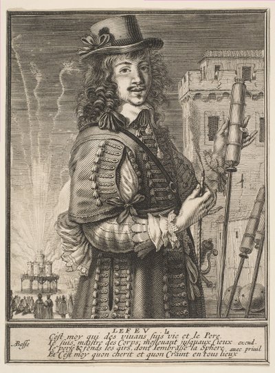 糸、カリフォルニア州。 1630年。 作： Abraham Bosse