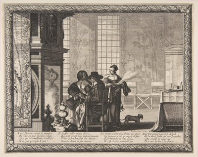 老年、1636年。 作： Abraham Bosse