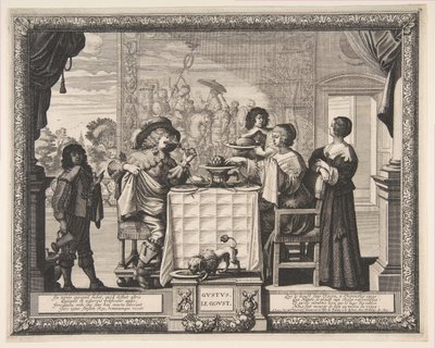 味、1635-38。 作： Abraham Bosse