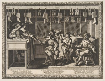 Cobbler Le Savetier、ca。 1632-33。 作： Abraham Bosse