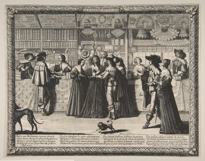 正義の宮殿のギャラリー、ca。 1638。 作： Abraham Bosse