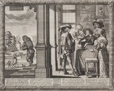 放蕩息子 作： Abraham Bosse