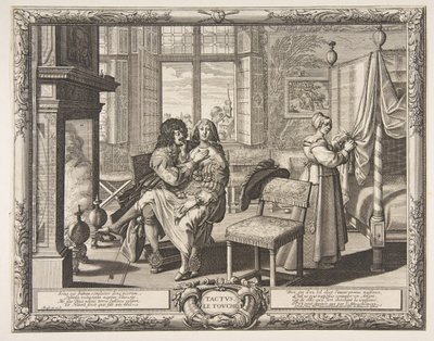 タッチルタッチャー、ca。 1638。 作： Abraham Bosse