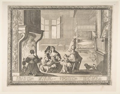 ナースメイドの訪問 作： Abraham Bosse