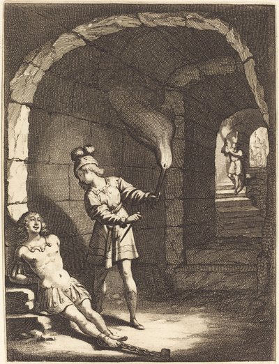 ジャン・デマレの「ラリアン」の挿絵 作： Abraham Bosse after Claude Vignon
