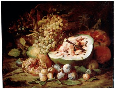 果物、1670年代。 作： Abraham Brueghel