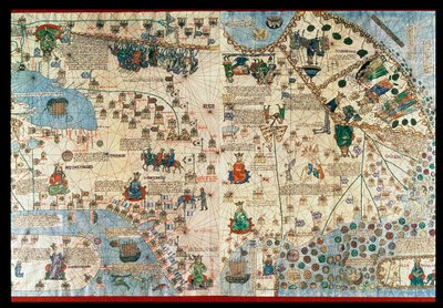  作： Abraham & Cresques Jehuda (1360-1410) Cresques