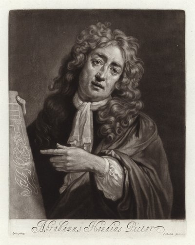 アブラハム・ホンディウスの肖像 作： Abraham Danielsz. Hondius