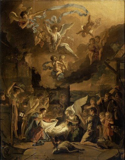 羊飼いの礼拝 作： Abraham Danielsz. Hondius