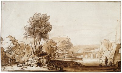 城への玄関口、17世紀。 作： Abraham Furnerius