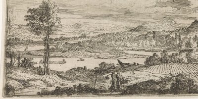 川のある風景 作： Abraham Genoels