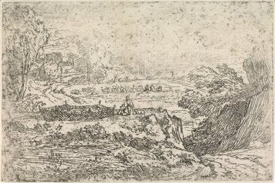 羊のいる風景 作： Abraham Genoels