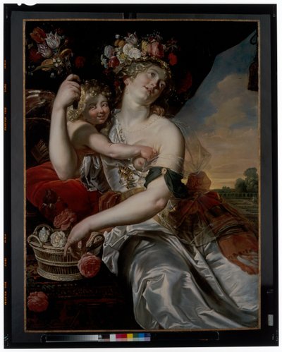 春の寓意 作： Abraham II Janssens