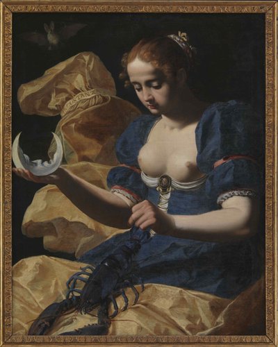 インコスタンツァ。 気まぐれの寓話、c。 1617年。 作： Abraham Janssens