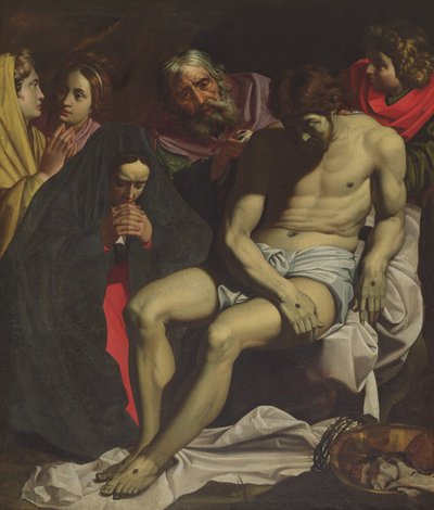 十字架からの堆積 作： Abraham Janssens van Nuyssen