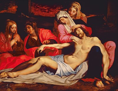 キリストの嘆き 作： Abraham Janssens van Nuyssen