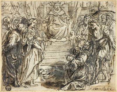 ソロモンの審判 作： Abraham Jansz. van Diepenbeeck