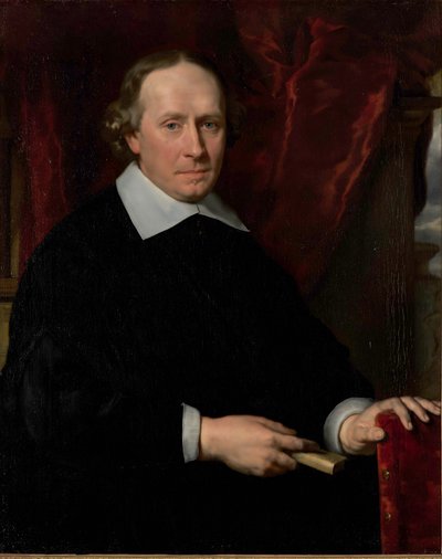 Johannes Antonides van der Linden また Lindanus, Jan Antonides van der Linden, (1609-1664) オランダの医師、植物学者、司書 作： Abraham Lambertsz. van den Tempel