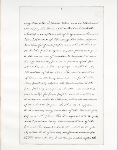 1865年4月11日夜のホワイトハウスの窓からワシントンDCにワシントン州に届けられた大統領としてのリンカーンの最後の演説の直筆原稿 作： Abraham Lincoln