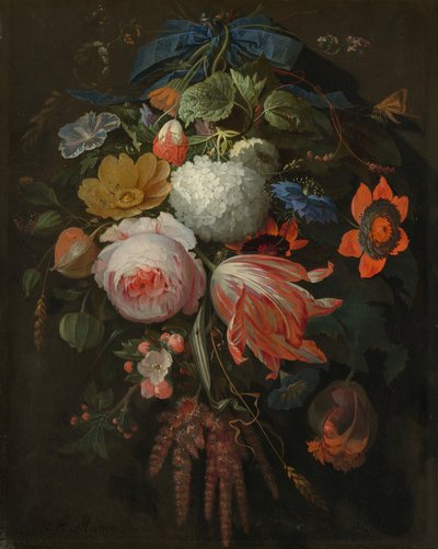 ハンギング ブーケ 作： Abraham Mignon