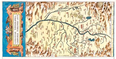 フランス、オーヴェルニュ 作： Abraham Ortelius
