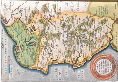 ノール＝パ・ド・カレー , フランス 作： Abraham Ortelius