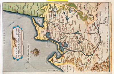 ポーランド北東部、ロシア、リトアニア 作： Abraham Ortelius