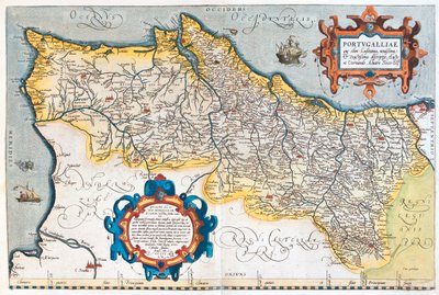 ポルトガル 作： Abraham Ortelius